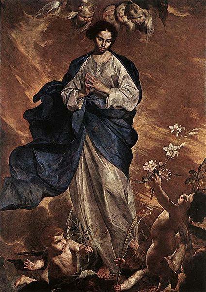 Bernardo Cavallino Blessed Virgin oil painting picture